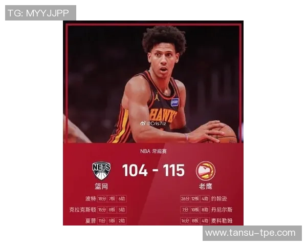 篮网队大胜老鹰队，关键胜利助力排名攀升